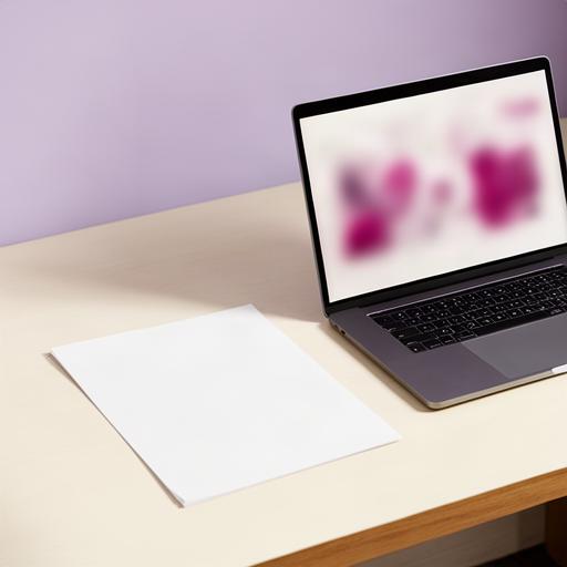 Documento de política actualizado sobre una mesa junto a una computadora